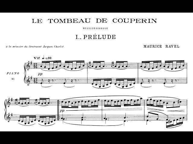 Ravel: Le Tombeau de Couperin (Milstein, Lortie)
