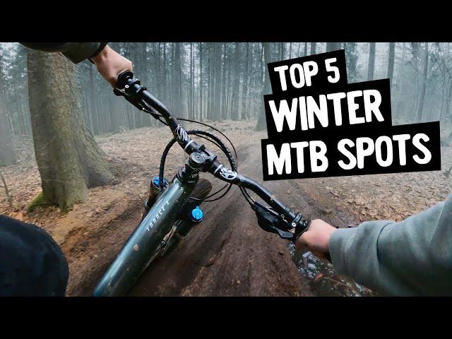 Meine TOP 5 MOUNTAINBIKE SPOTS für den WINTER in Deutschland 2022 | Freeride Flo