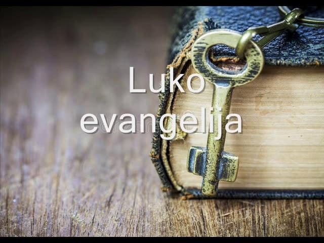 3.(Lithuanian) garso Biblija. Naujasis Testamentas. Luko evangelija