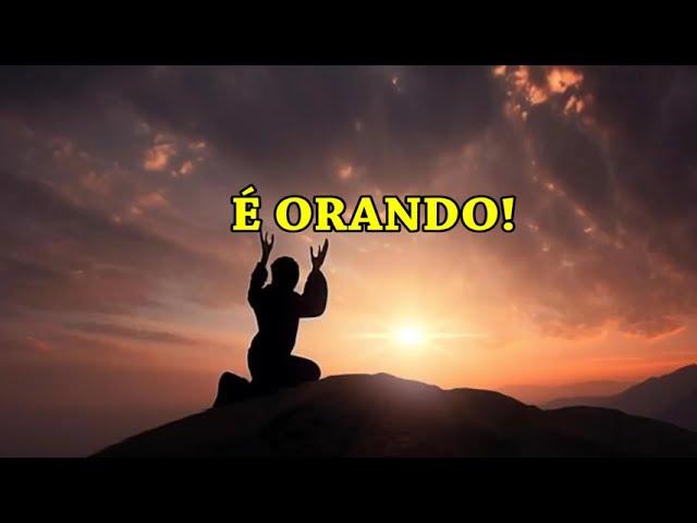 "É Orando"  Cantado Com Letras ( Solange Brandão )