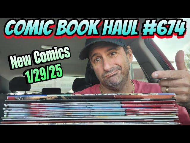 Comic Book Haul #674 Better Than Last Week But STILL SUCKS 