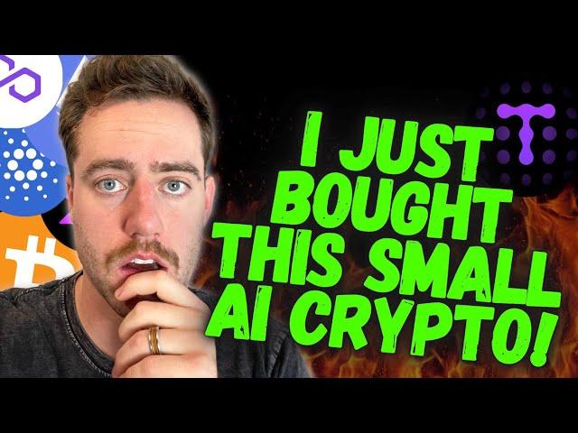 SMALL SOLANA AI CRYPTO I'M BUYING!