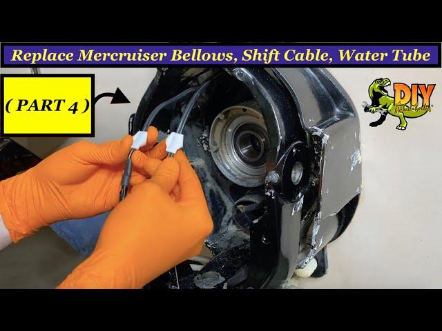 Replace Mercruiser alpha one gen 1(2) outdrive Bellows - PART 4