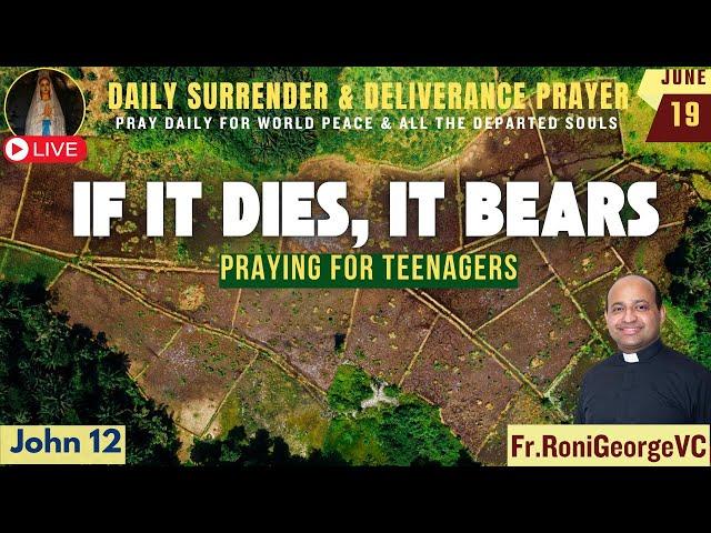 If it Dies, It Bears  I ONLY ONE WAY TO Be FRUITFUL | Fr. Roni George VC