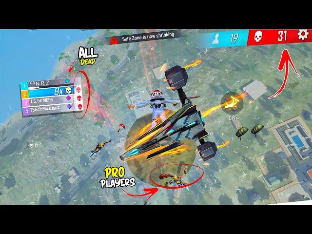 31 Kills against Grandmaster Pro Squad  Free Fire