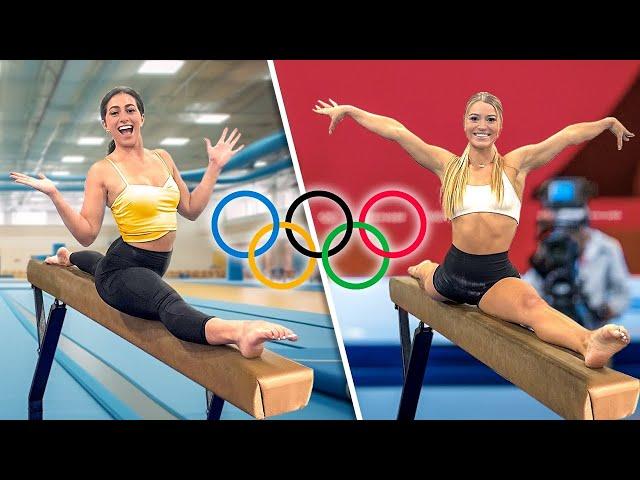 Transforming into an Olympic Gymnast!