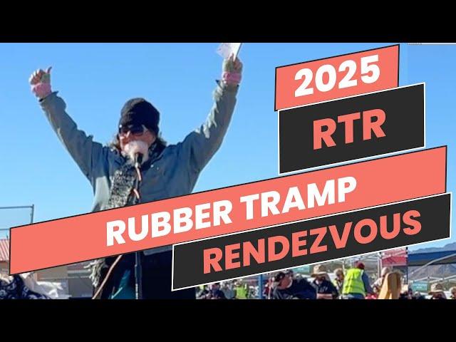 My Story at the 2025 RTR Rubber Tramp Rendezvous Presentation Quartzsite - S10.E09 #RTR #Quartzsite