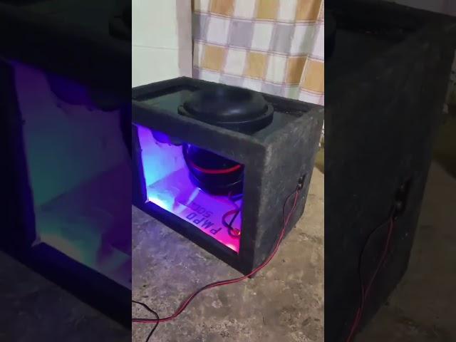 Fast bass subwoofer, DIY box