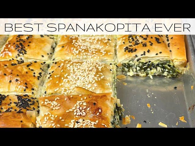 BEST SPANAKOPITA EVER