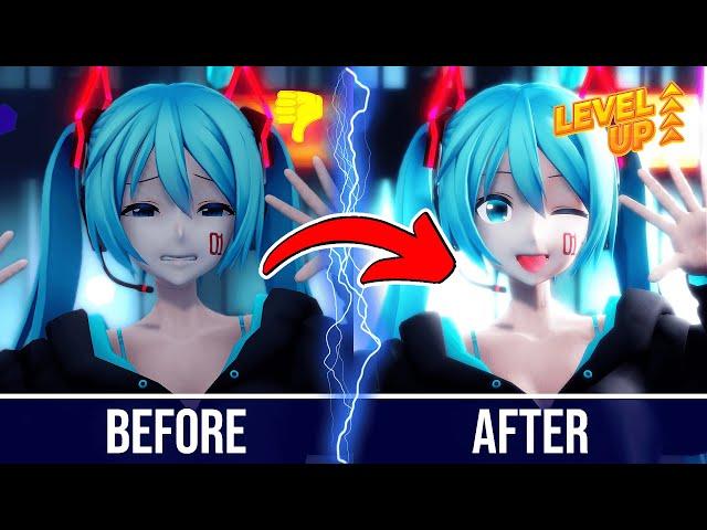 Level Up Your Night Scenes Using Ray-MMD【MikuMikuDance Beginner's Tutorial 2025】