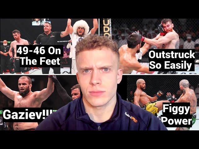 My UFC Abu Dhabi Recap. Cory Sandhagen Just Got Schooled On The Feet? Umar Is Legit