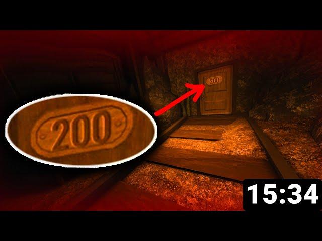 DOORS The Lost Mines (HUGE UPDATE!) - WORLD RECORD . RTX │ 4K| ROBLOX