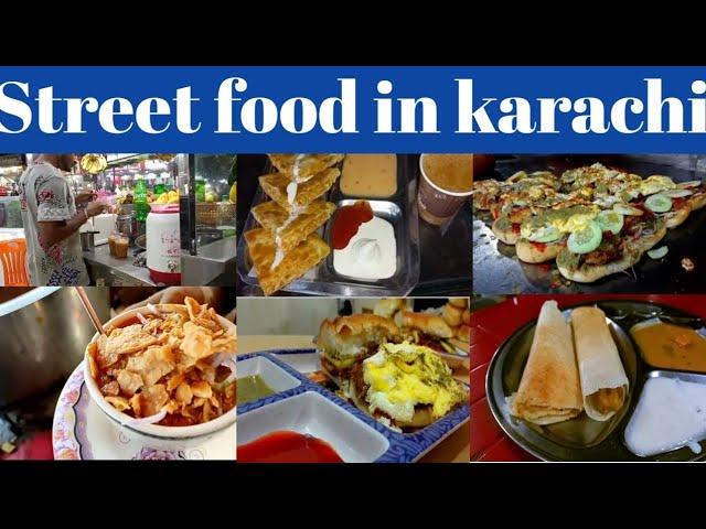 Exploring Karachi's Street Food Delights|Food Adventure at Chaar Meenar Chorangi, Bahadurabad