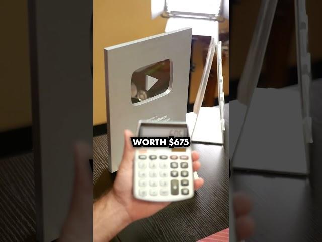 Is our silver play button real silver? part 1