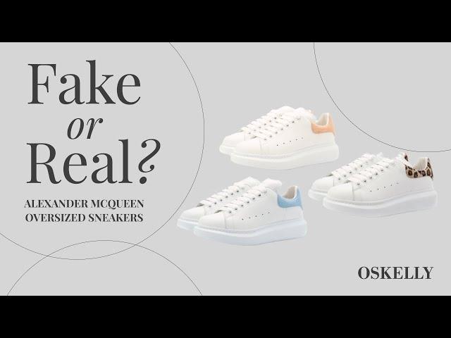 Оригинал или подделка: Alexander McQueen Oversized Sneakers