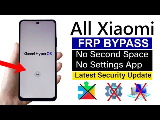 All Xiaomi HyperOS Google Account Bypass | 100% Working Trick | Latest Update - without pc