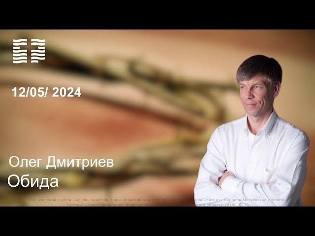 Олег Дмитриев « Обида » 12.05.2024