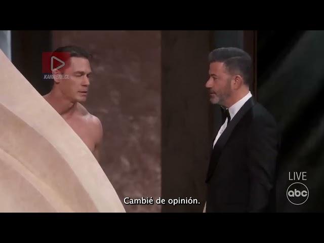 Jhon Cena desnudo en los Premios Oscar [SUBTITULADO ESPAÑOL]