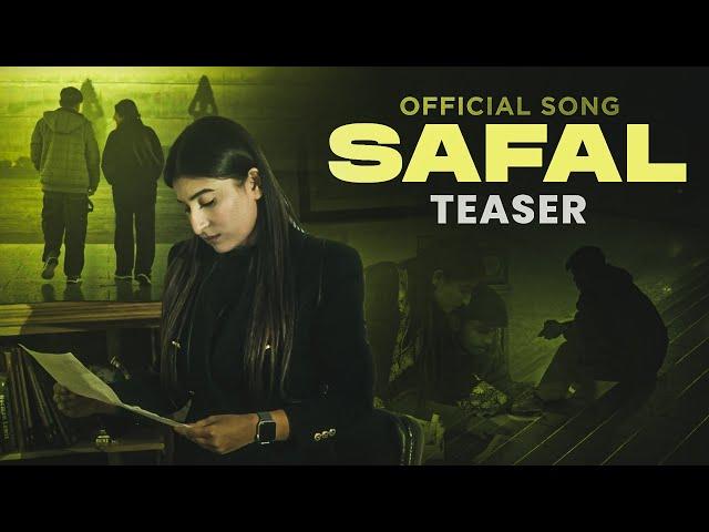 BIG SURPRISE: Motivational Rap song “Safal” | Official Teaser