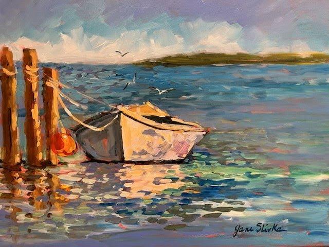 Painting a Rowboat with Jane Slivka