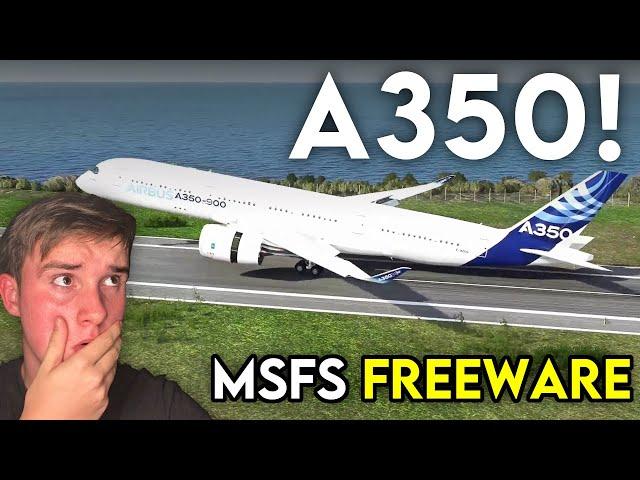 NEW (but bad) Airbus A350 for MSFS? | Addon Showcase