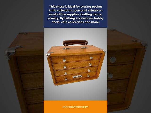 Gerstner International 4-Drawer Oak Chest (GI-T12)