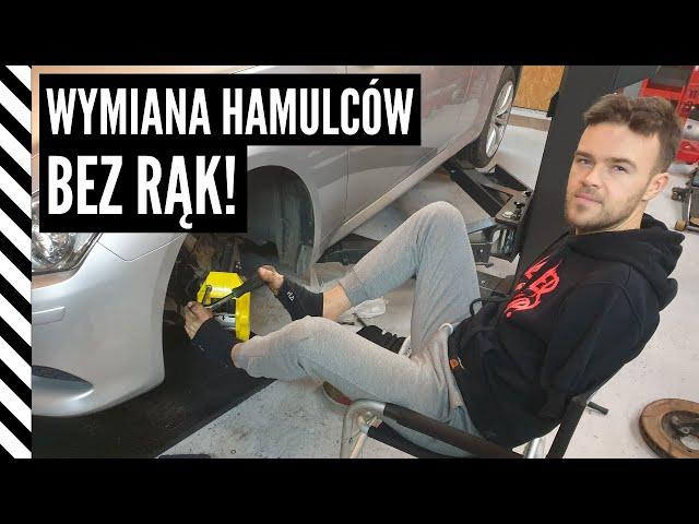 Exchanging brakes without hands! | Bartosz Ostałowski