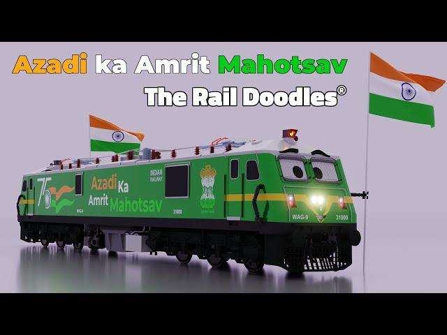 Azadi Ka Amrit Mahotsav with The Rail Doodles™ | WhatsApp Status | Story