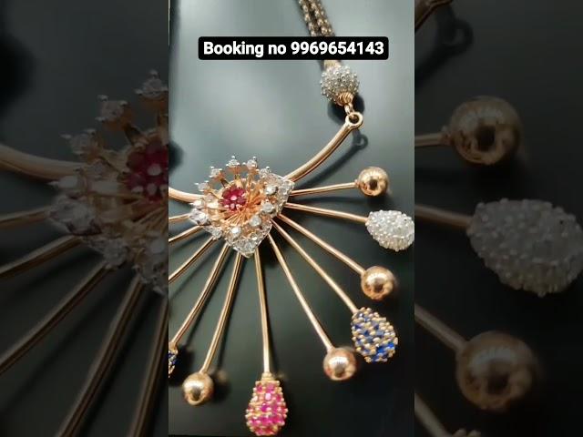 #rose gold #mangalsutra #18ct hallmark#in best design#mangal gold palace pvt ltd,#9969654143.