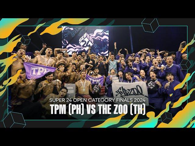 TPM (PH) vs The Zoo (TH) | Final Battle | Super 24 2024 Open Category Finals Singapore