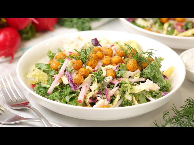 Dill Pickle Salad | Healthy + Make Ahead Recipe