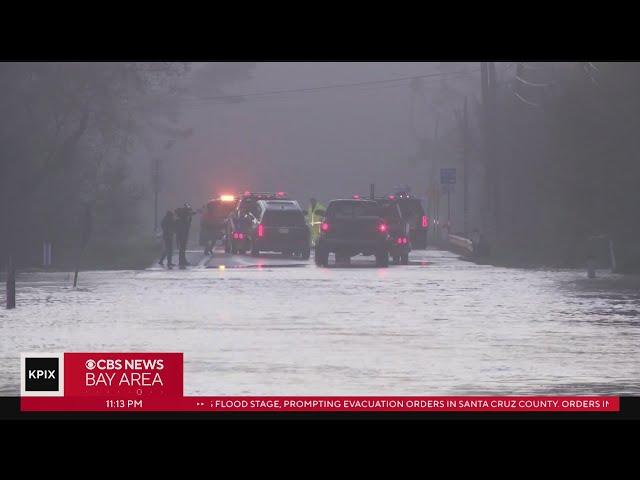 Atmospheric river: Pescadero residents have been without electricity for days