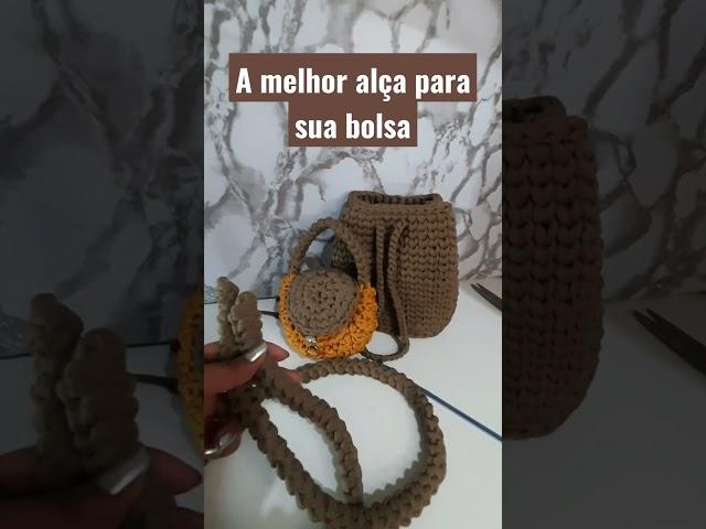 Aprenda a fazer a melhor alça para bolsas/ passo a passo /iniciantes