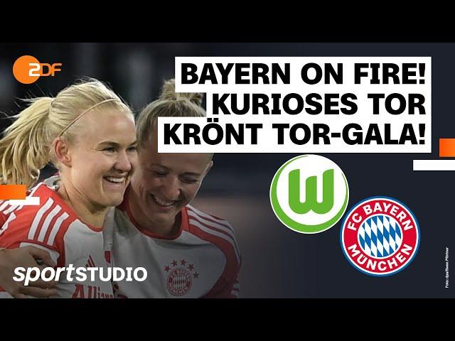 VfL Wolfsburg – FC Bayern München | Frauen-Bundesliga, 17. Spieltag Saison 2023/24 | sportstudio