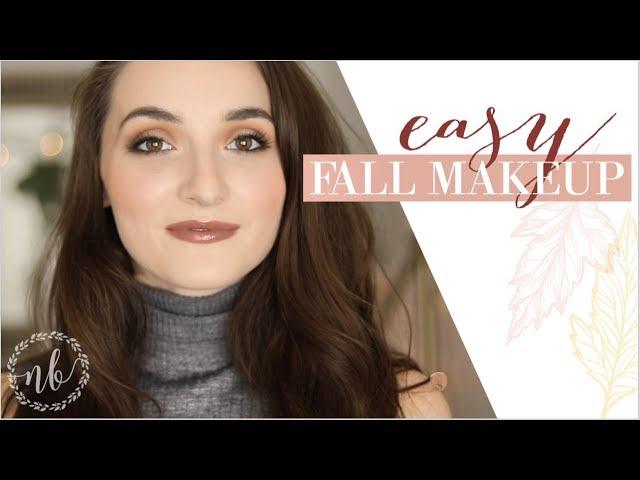 FALL MAKEUP LOOK *CHATTY* GRWM | Easy + Affordable! | Natalie Bennett