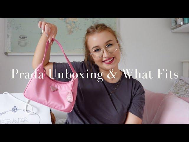 PRADA REEDITION UNBOXING & WHAT FITS | Lorraine Moran