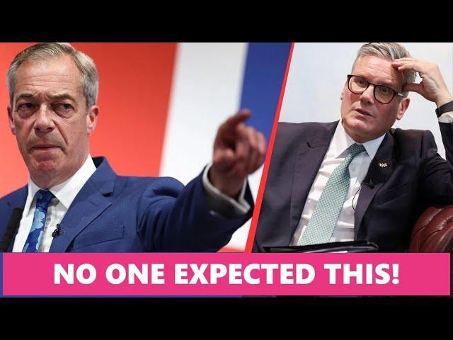 Nigel Farage just gave the biggest shock to Keir Starmer