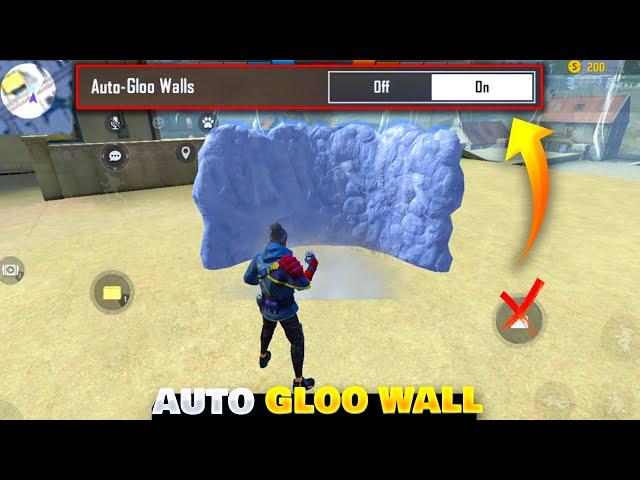 New Auto Gloo Wall Setting | Garena Free Fire