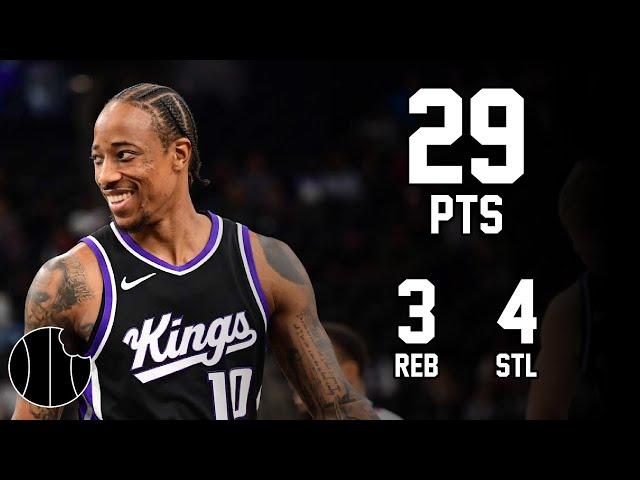 DeMar DeRozan Highlights | Pelicans vs. Kings | 12th Dec 2024