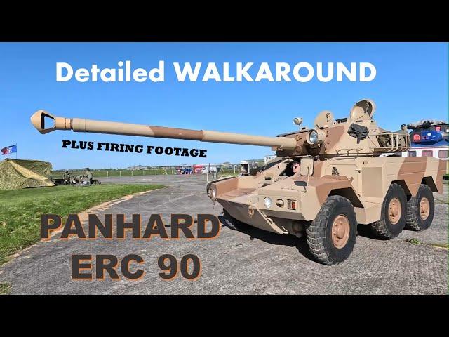 Tank, Armoured Car, Panhard ERC90 walkaround. ERC-90 Sagaie.  PART 1