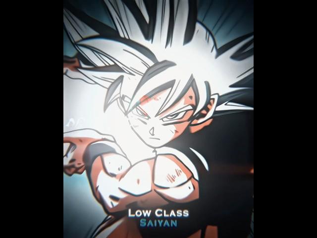 A Low Class Saiyan Can Defeat All Elite Saiyan #anime #dbz #trunks #dragonball #shorts