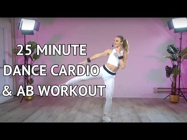 25 Minute Dance Cardio and Ab Workout