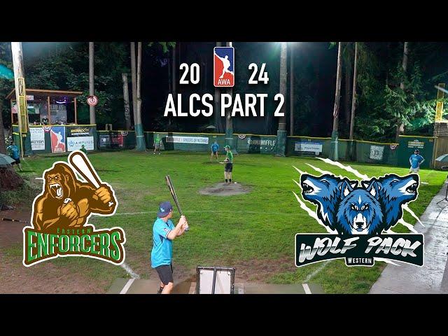 2024 ALCS Highlights 2 | Enforcers vs. Wolfpack | AWA Wiffle Ball