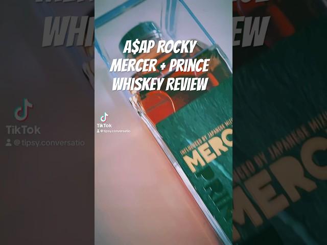 A$AP ROCKY MERCER + PRINCE WHISKY REVIEW #bartender #cocktail #whiskey #asaprocky #mercerprince