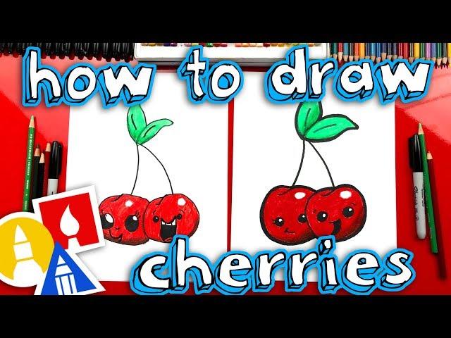 How To Draw Funny Cherries - Replay Live Draw Along!