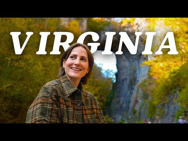 Exploring Virginia's Giant Natural Bridge State Park | Vlogtober Day 24