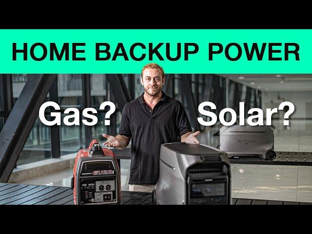 Solar vs Gas for Backup Power | Pros, Cons, and Best Picks