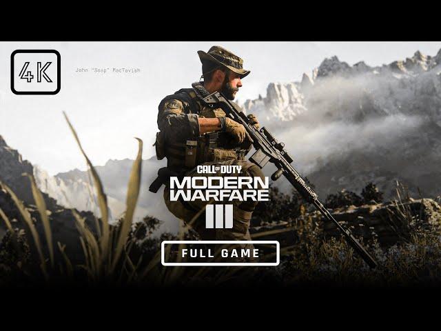 Modern Warfare III [ 2023 ] FULL CAMPAIGN Gameplay | Call of Duty [ 4K UHD ]