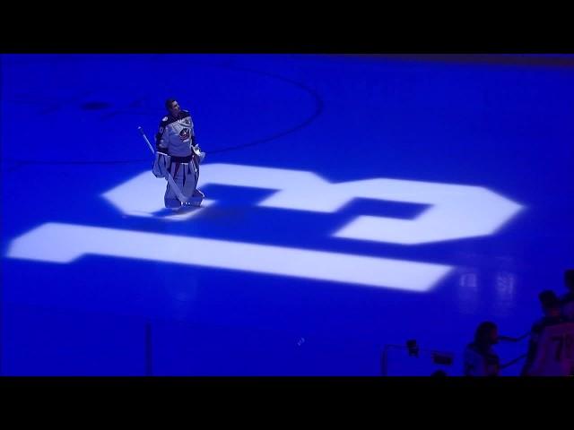 Blue Jackets & Wild hold 13-second moment of silence for Johnny & Matthew Gaudreau | NHL on ESPN