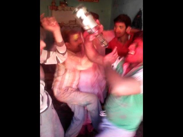 Holi dance video Rahul chauhan I miss you .. Vishal  chauhan Anwarpur